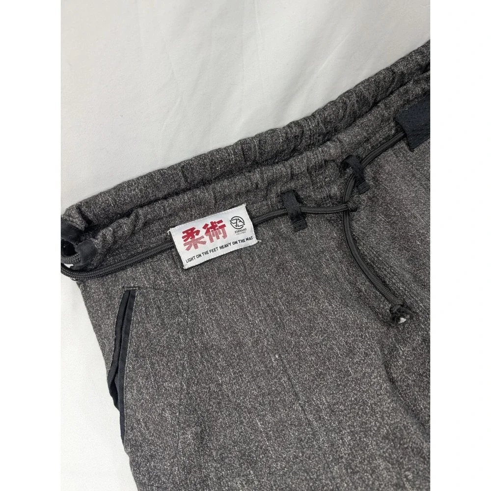 93 Brand Pants Adult A1 Gray Jiu Jitsu Cotton Drawstring Martial Arts Gi